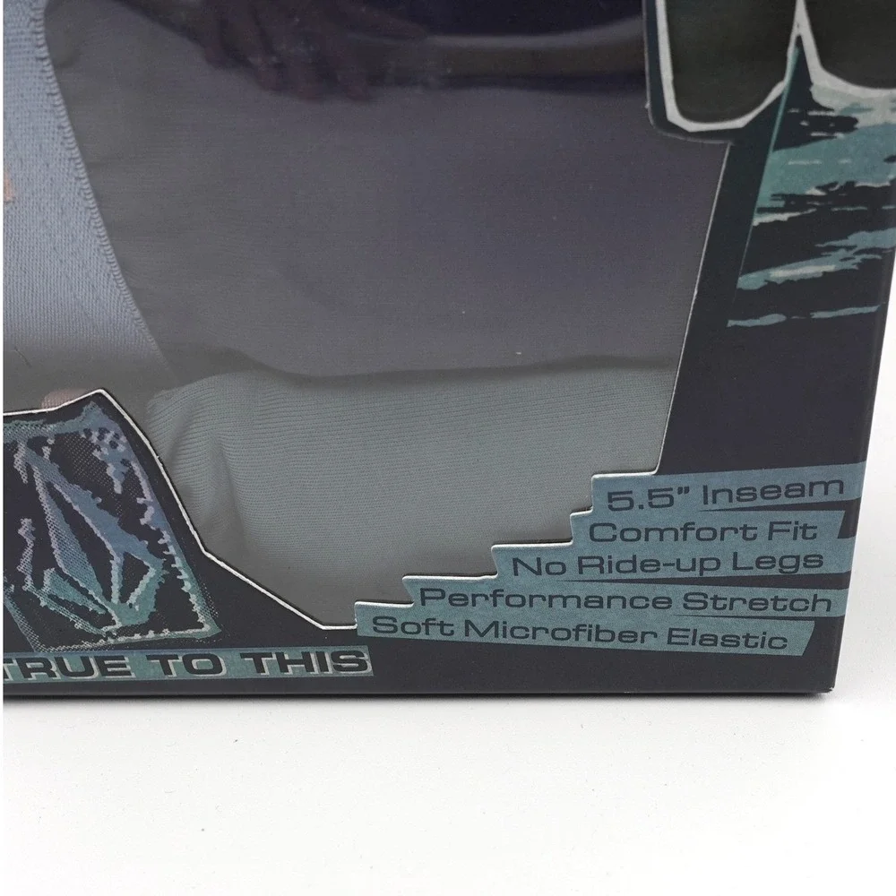 Volcom Boxer Briefs Men's Large Multicolor Brand New 4 Pack Performance Stretch